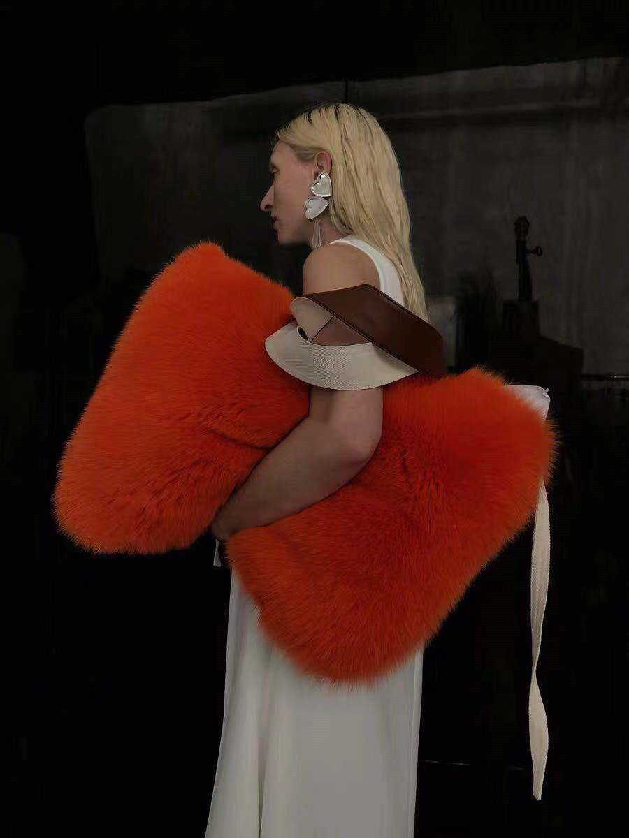 Women's Bags, Handbags, Women's Shoulder Bags, Faux Fur Bags, Plush Bags