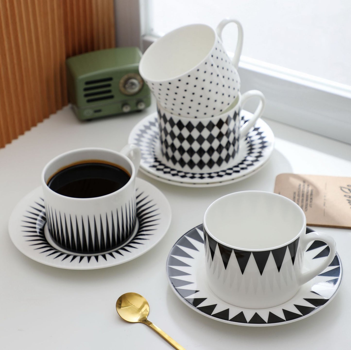 Ceramic Cup and Saucer