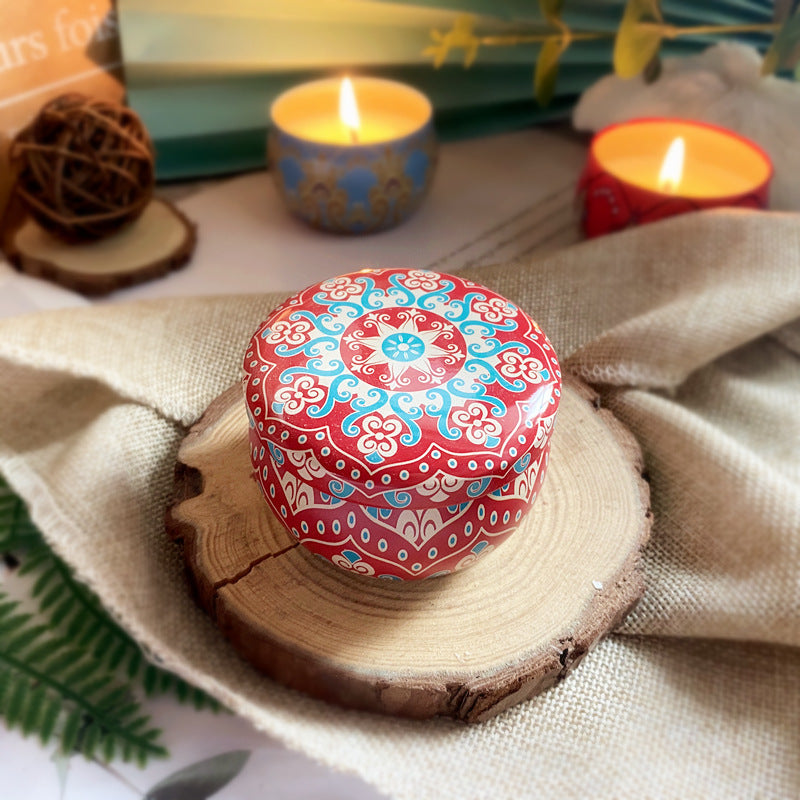 Scented Soy Candle, Lidded Jar