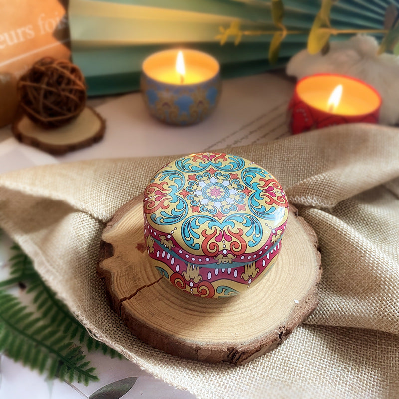 Scented Soy Candle, Lidded Jar