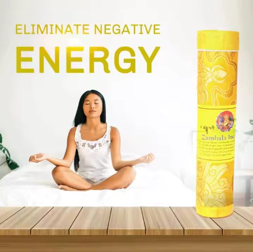 Tibetan Natural Zambala Incense Set Of 4 Hand