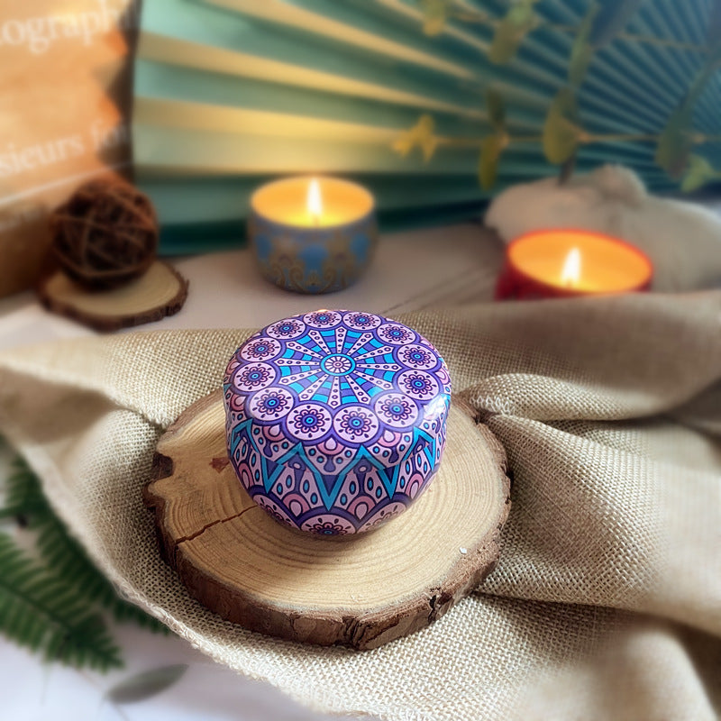 Scented Soy Candle, Lidded Jar