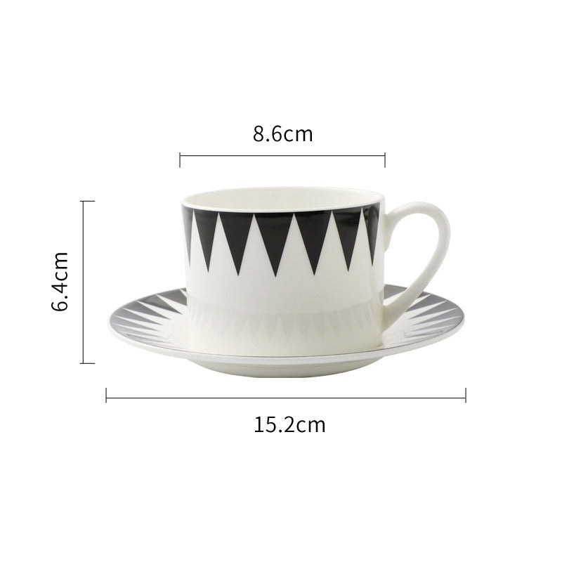 Ceramic Cup and Saucer