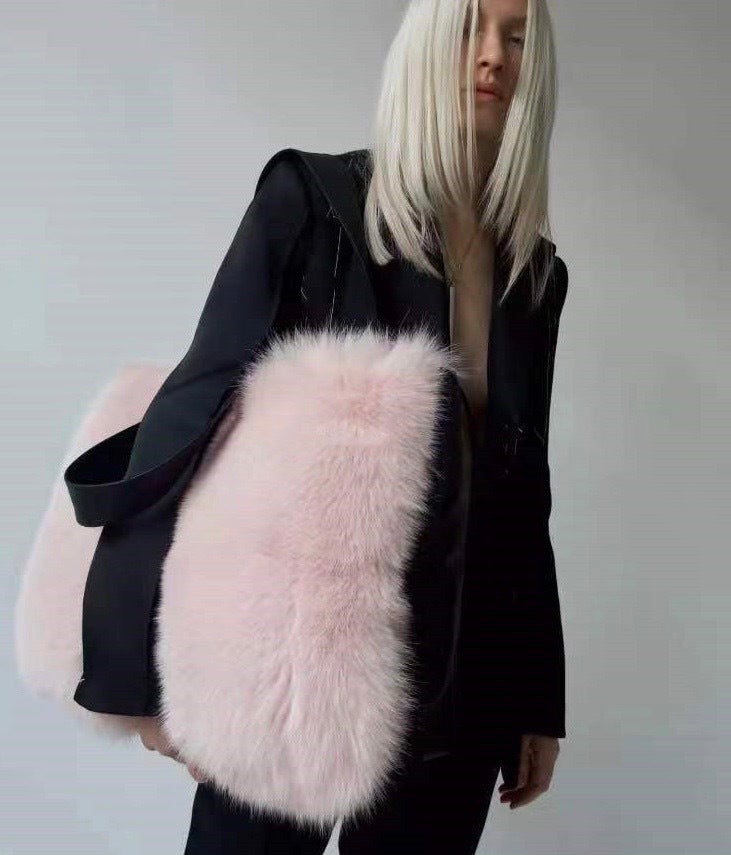 Women's Bags, Handbags, Women's Shoulder Bags, Faux Fur Bags, Plush Bags