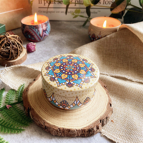 Scented Soy Candle, Lidded Jar
