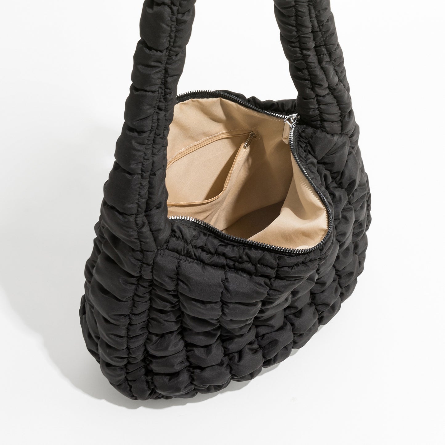 Quilted Nylon Purse