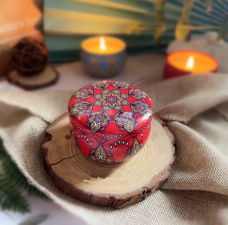 Scented Soy Candle, Lidded Jar