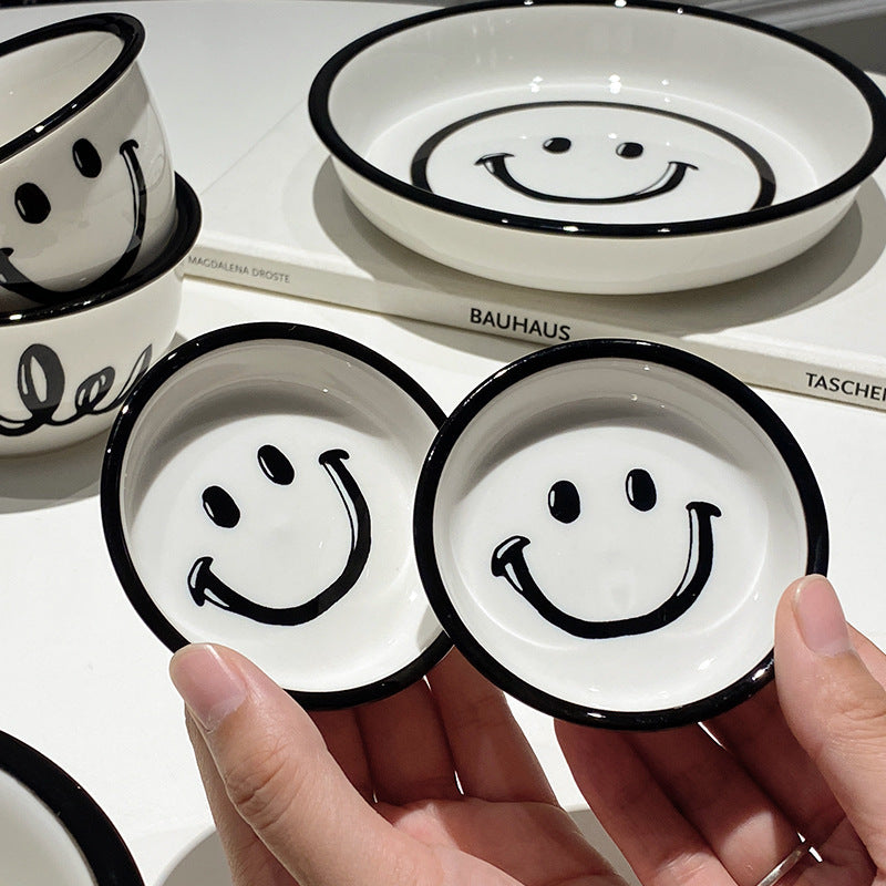 Smiling Face Ceramic Bowl