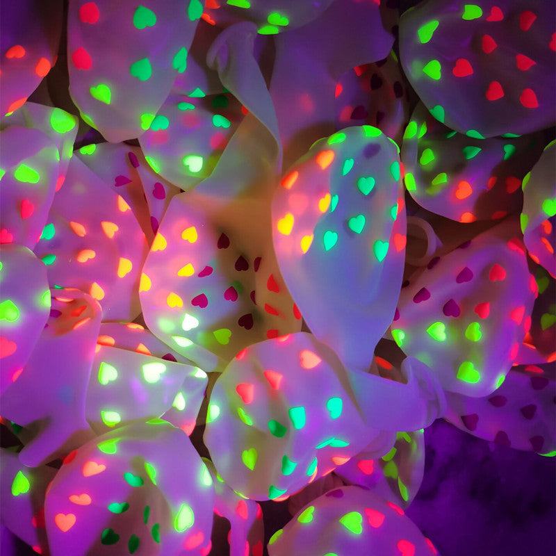 Fluorescent Balloon, 10pcs, 12inch