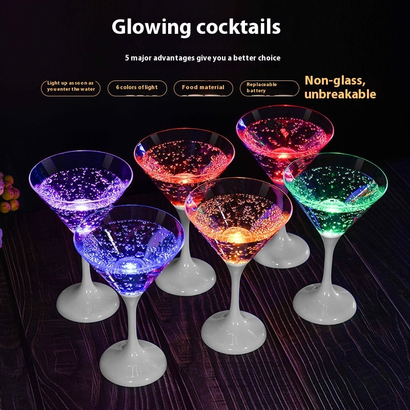 Lighted Led Drinkware Set, 6 Piece