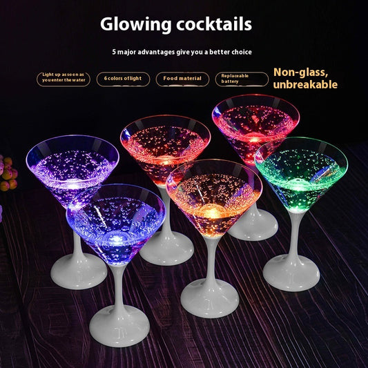 Lighted Led Drinkware Set, 6 Piece