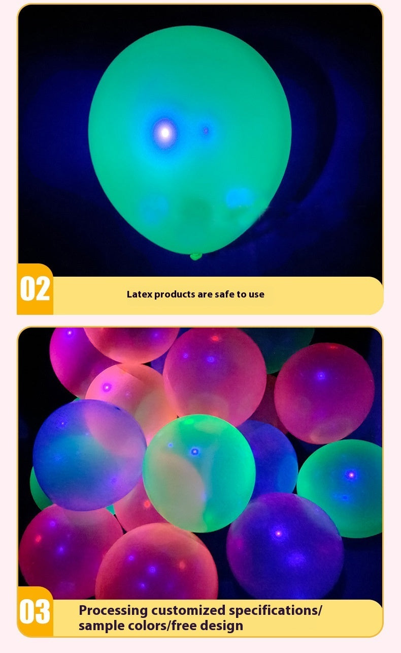 10-inch Fluorescent Balloon Neon Color