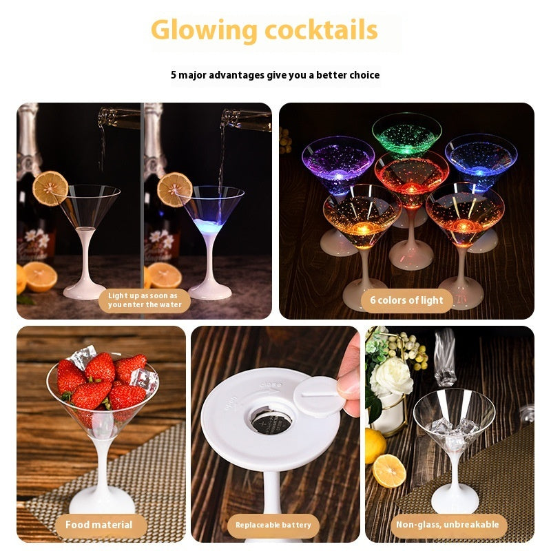 Lighted Led Drinkware Set, 6 Piece