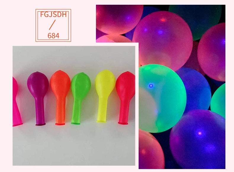 10-inch Fluorescent Balloon Neon Color