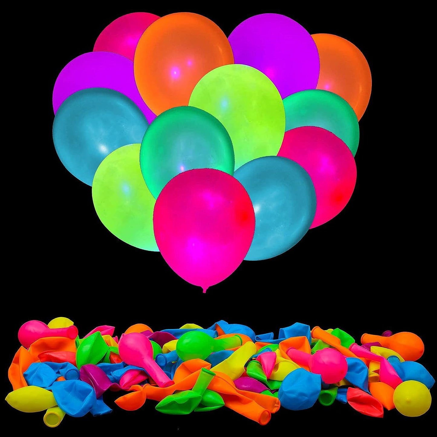 10-inch Fluorescent Balloon Neon Color